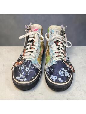 Vans Sk8-Hi Reissue Cap (Florals) Men's 9/Women's 10.5